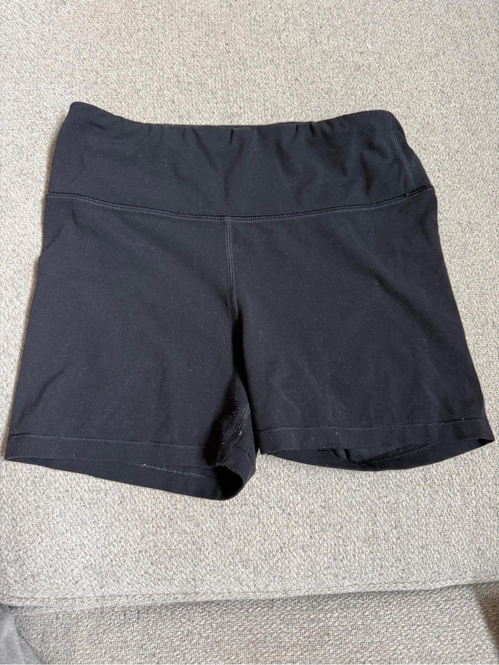Athleta Black High-Rise Performance Bike Shorts